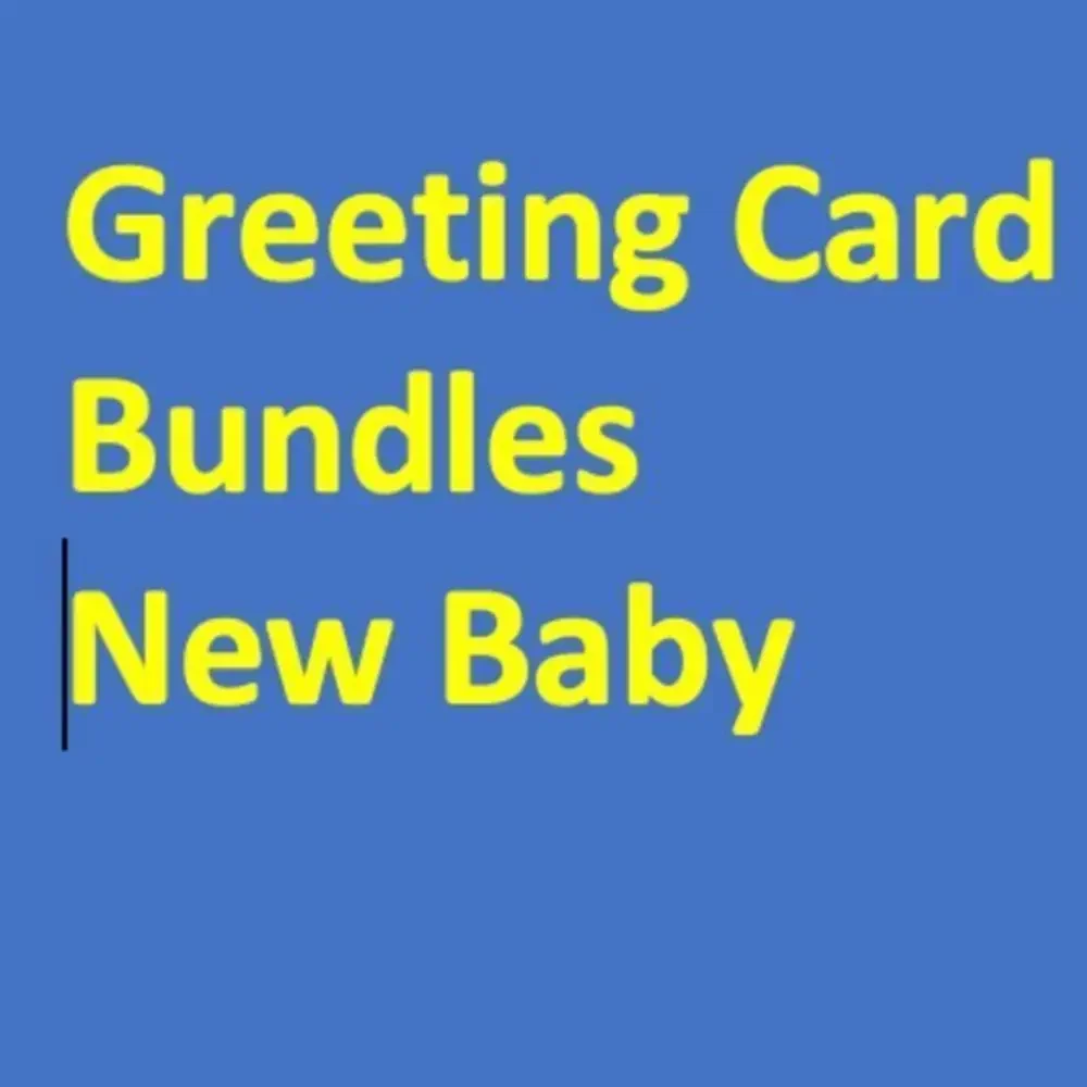 Greeting Card Bundles - New‎ Baby